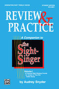 The Sight-Singer: Review & Practice for Unison/Two-Part Treble Voices [correlates to Volume I] Cover Image