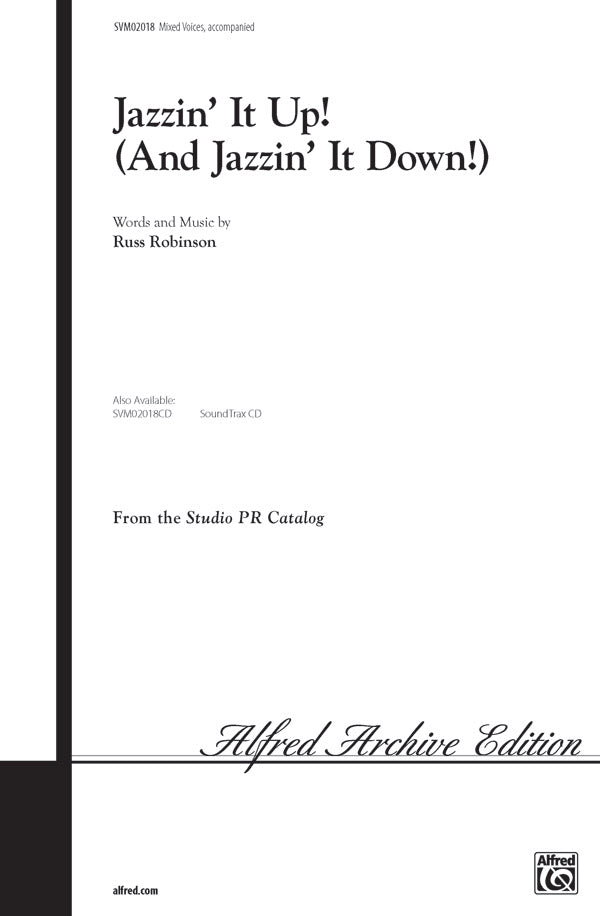 Jazzin' It Up! (And Jazzin' It Down) Sheet Music Preview