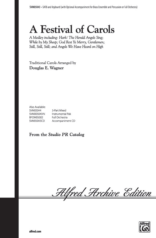A Festival of Carols (A Medley) Cover Image