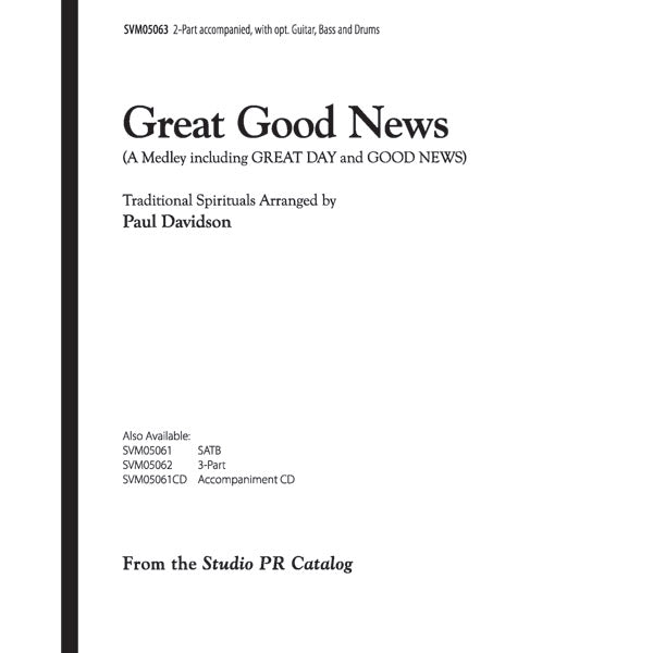 Great Good News (A Medley) Sheet Music Preview