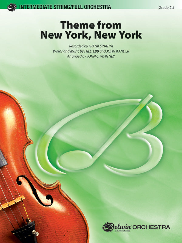 New York, New York, Theme from: Timpani Sheet Music Preview