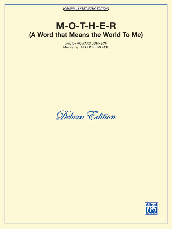 M-O-T-H-E-R (A Word That Means the World to Me) Cover Image