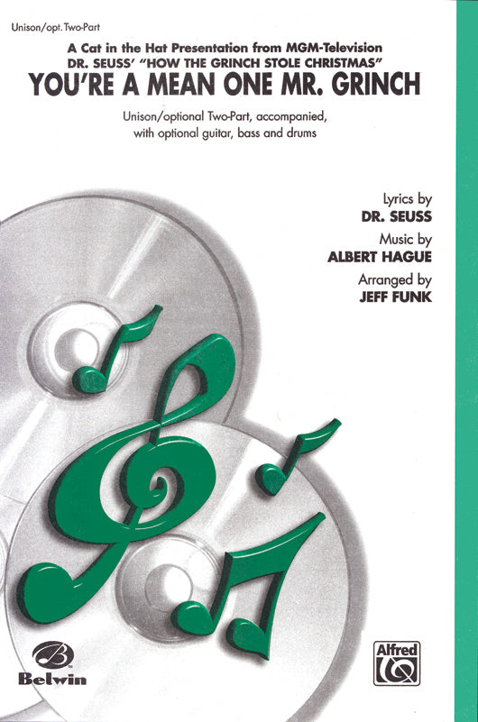 You're a Mean One, Mr. Grinch (from "How the Grinch Stole Christmas") Sheet Music Preview