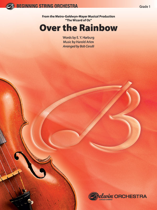 Over the Rainbow: Cello Sheet Music Preview