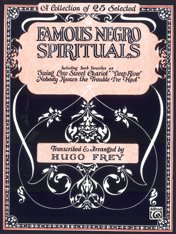 Famous Negro Spirituals Cover Image