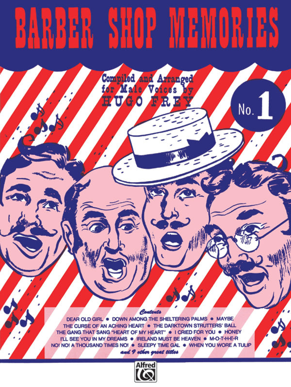 Barber Shop Memories, Number 1 Sheet Music Preview