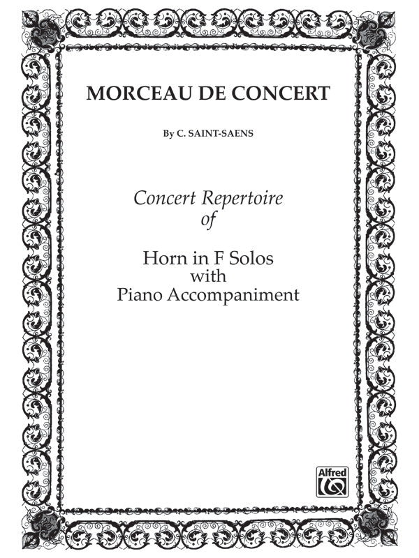 Morceau de Concert Cover Image