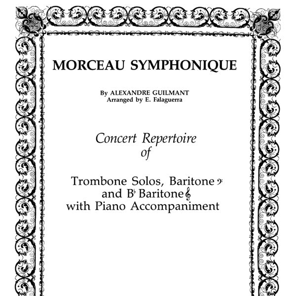 Morceau Symphonique Cover Image