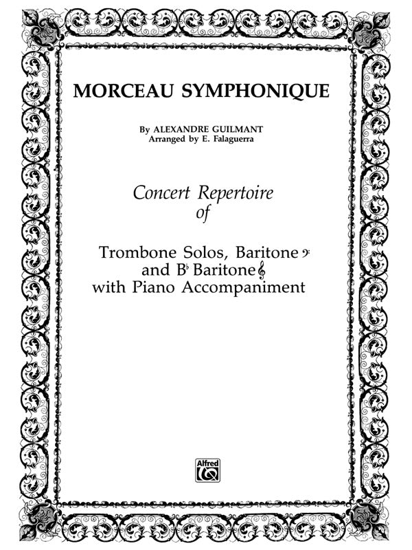 Morceau Symphonique Cover Image