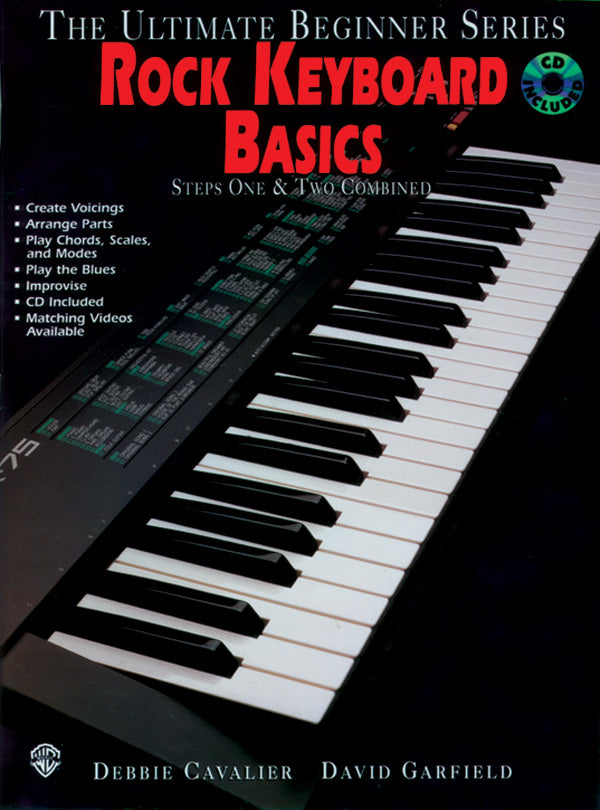 Ultimate Beginner Series: Rock Keyboard Basics Cover Image