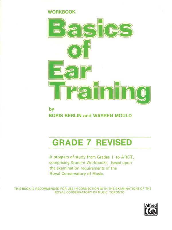 Basics of Ear Training, Grade 7 Cover Image