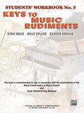 Keys to Music Rudiments: Students' Workbook No. 3 Cover Image