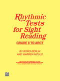 Rhythmic Tests for Sight Reading Cover Image