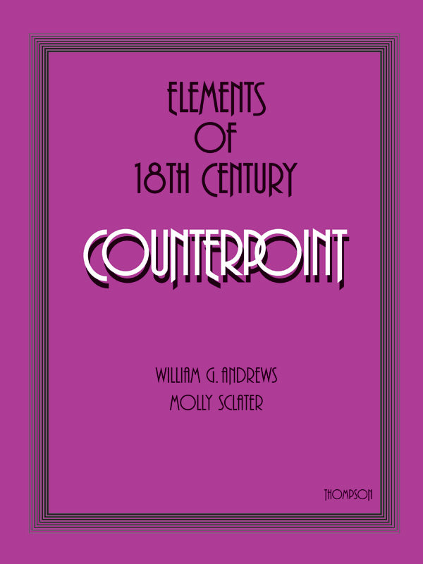 Elements of 18th Century Counterpoint Cover Image