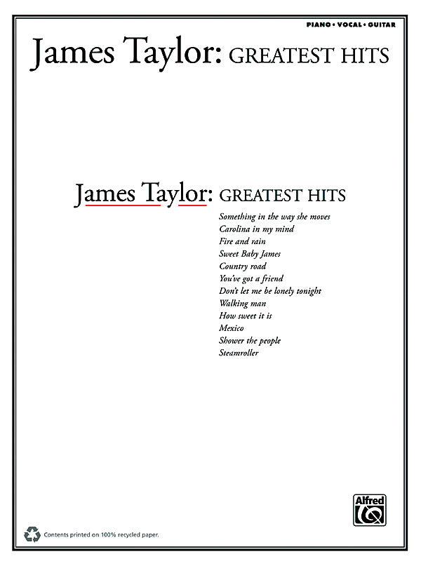 Shower The People Sheet Music Preview