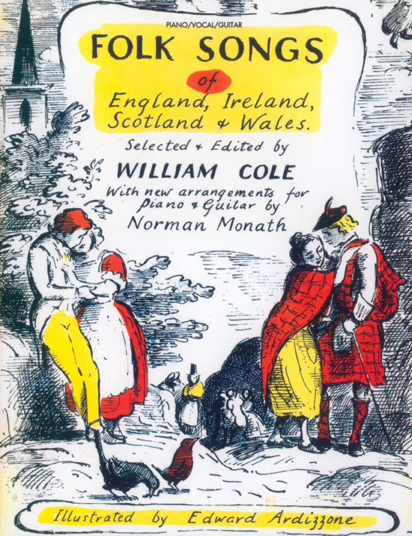 Folk Songs of England, Ireland, Scotland & Wales Cover Image