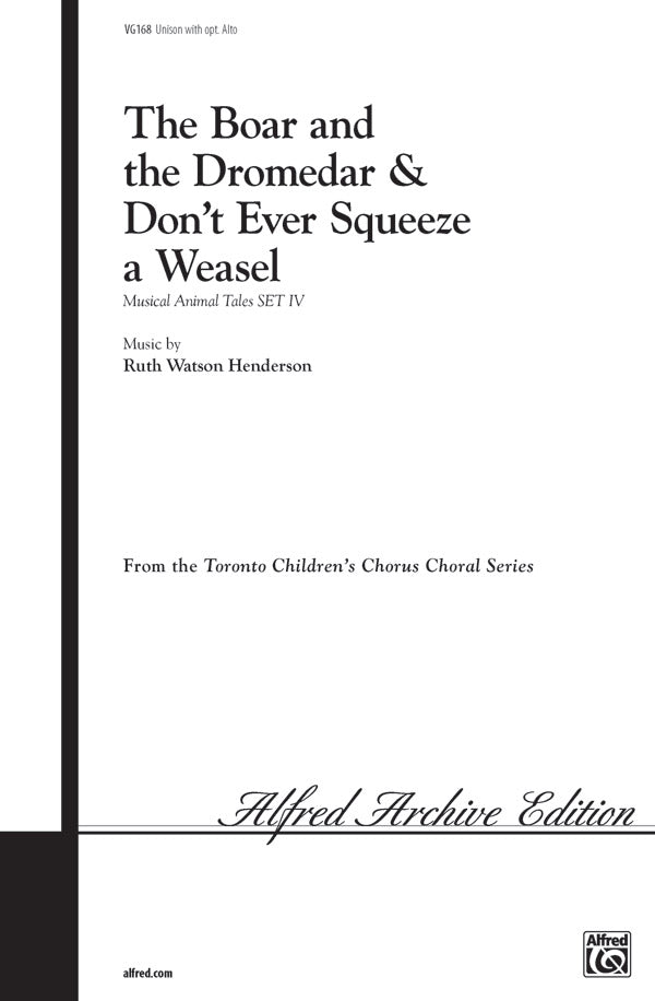 Boar and the Dromedar / Don't Ever Squeeze a Weasel Sheet Music Preview