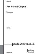 Ave Verum Corpus Cover Image