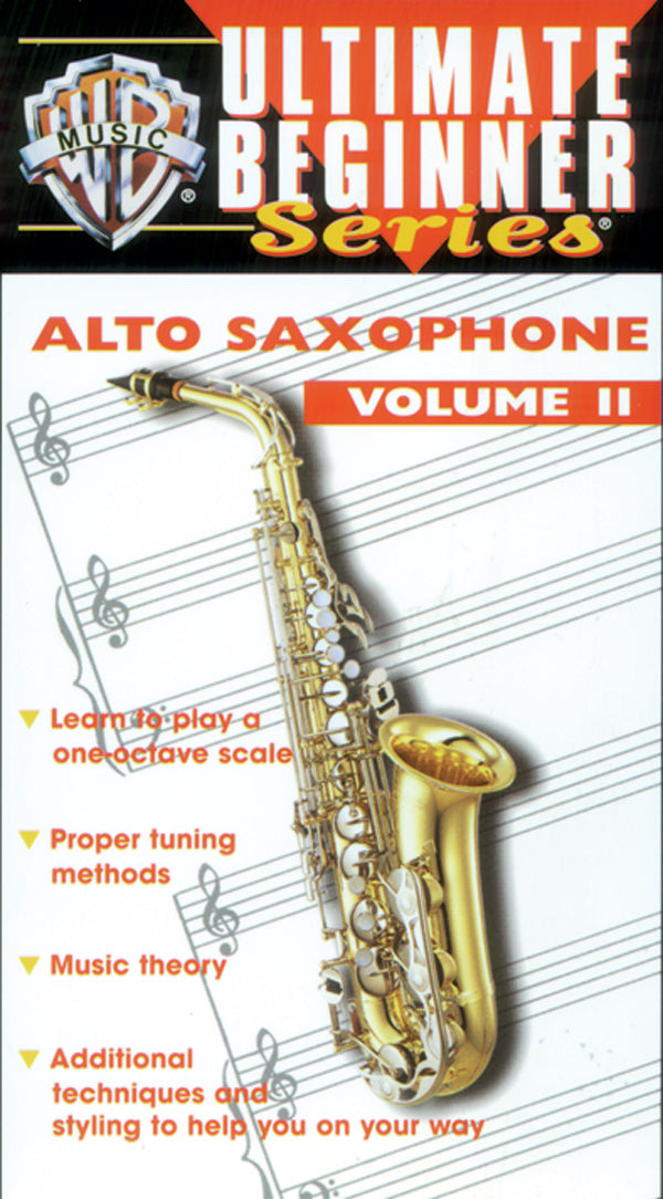 Ultimate Beginner Series: Alto Saxophone, Volume II Cover Image