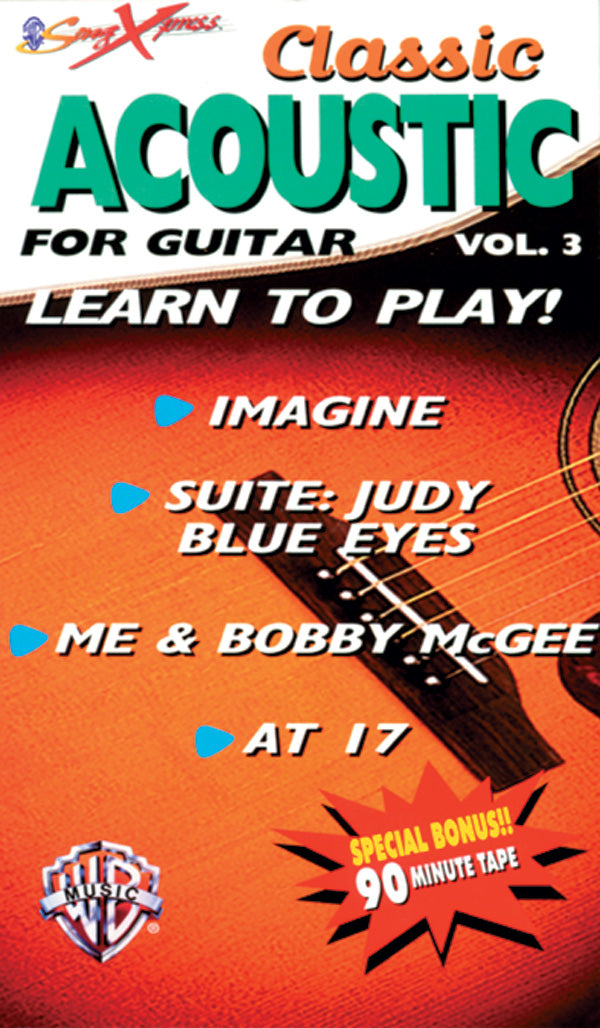 SongXpress®: Classic Acoustic, Vol. 3 Cover Image