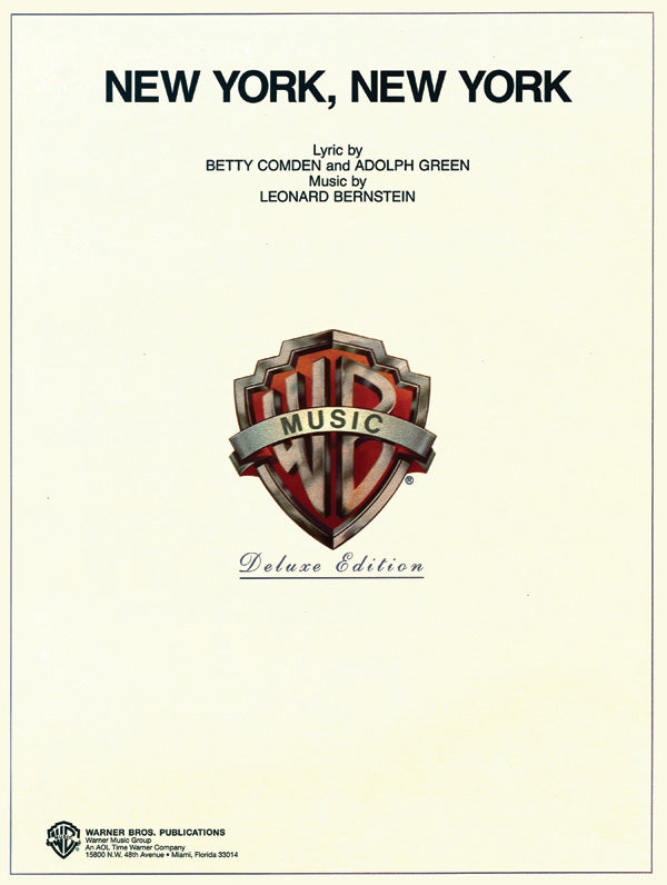 New York, New York Sheet Music Preview