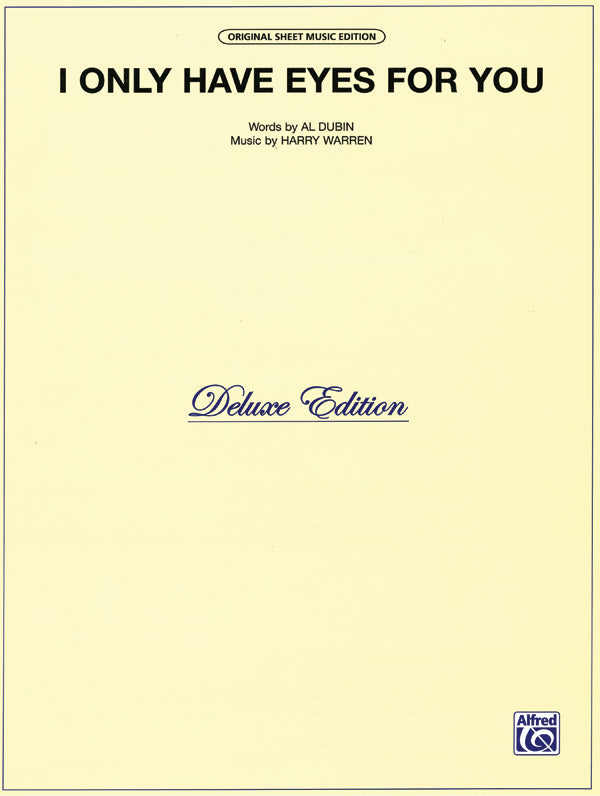 I Only Have Eyes for You (from "42nd Street") Sheet Music Preview