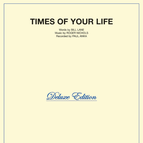Times of Your Life (Deluxe Edition) Cover Image