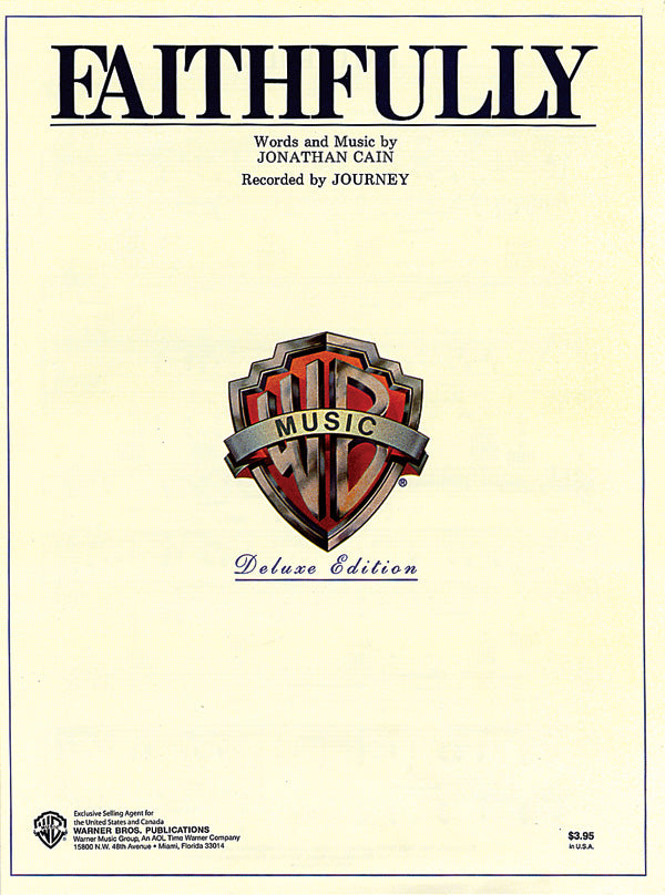 Faithfully Sheet Music Preview