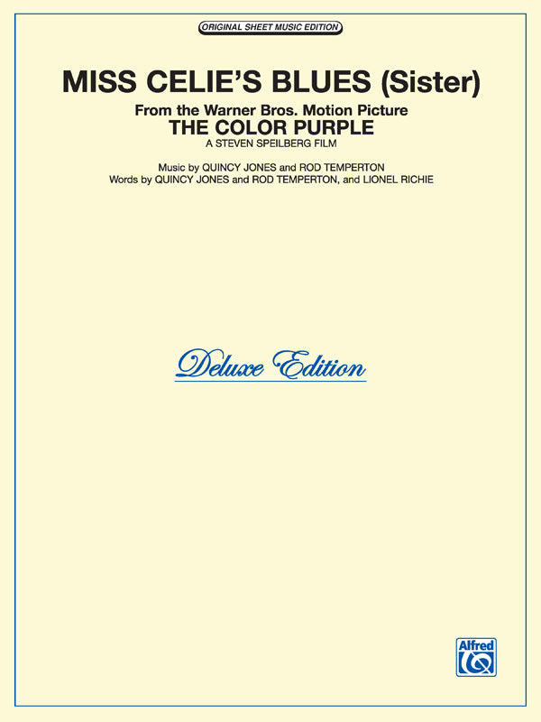 Miss Celie's Blues (Sister) (from The Color Purple) Sheet Music Preview