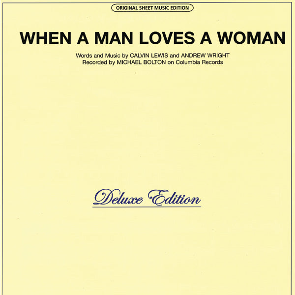 When a Man Loves a Woman Sheet Music Preview