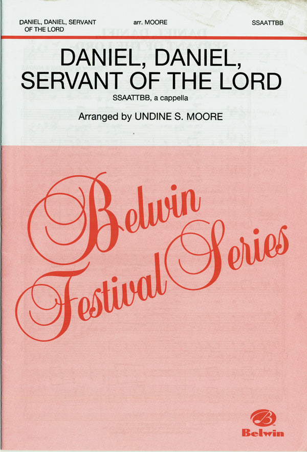 Daniel, Daniel, Servant of the Lord Sheet Music Preview