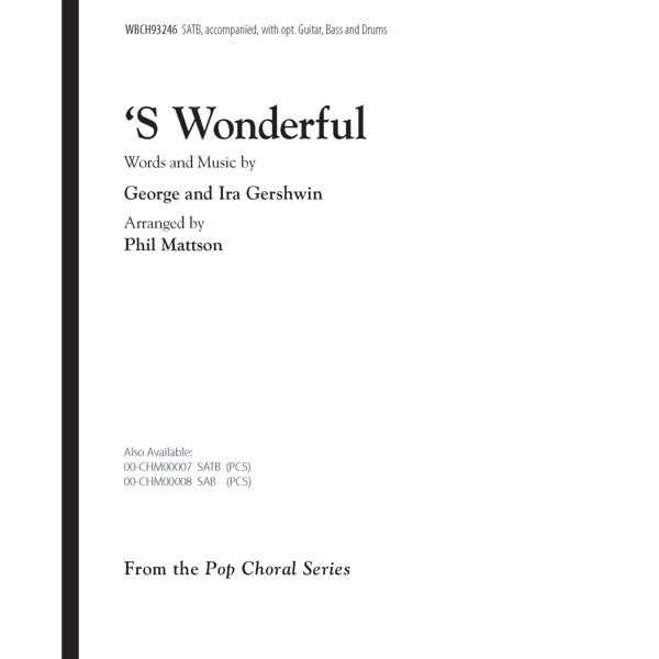 'S Wonderful Sheet Music Preview