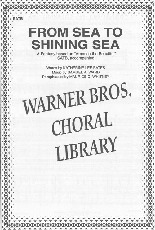 From Sea to Shining Sea Sheet Music Preview