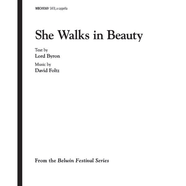 She Walks in Beauty Sheet Music Preview