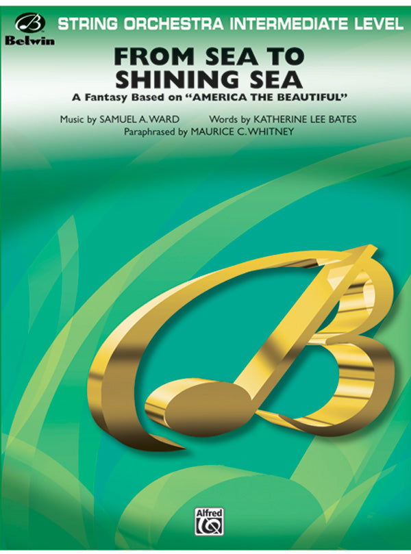 From Sea to Shining Sea (A Fantasy Based on "America the Beautiful"): String Bass Sheet Music Preview