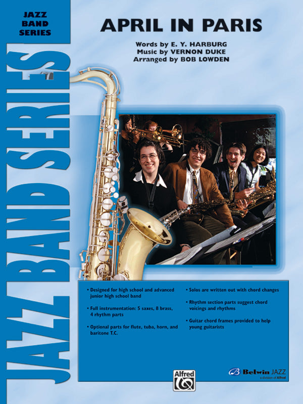 April in Paris: 3rd B-flat Trumpet Sheet Music Preview