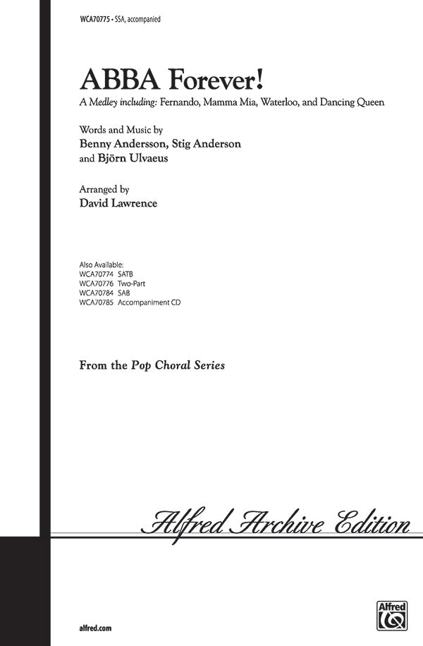 ABBA Forever! Sheet Music Preview