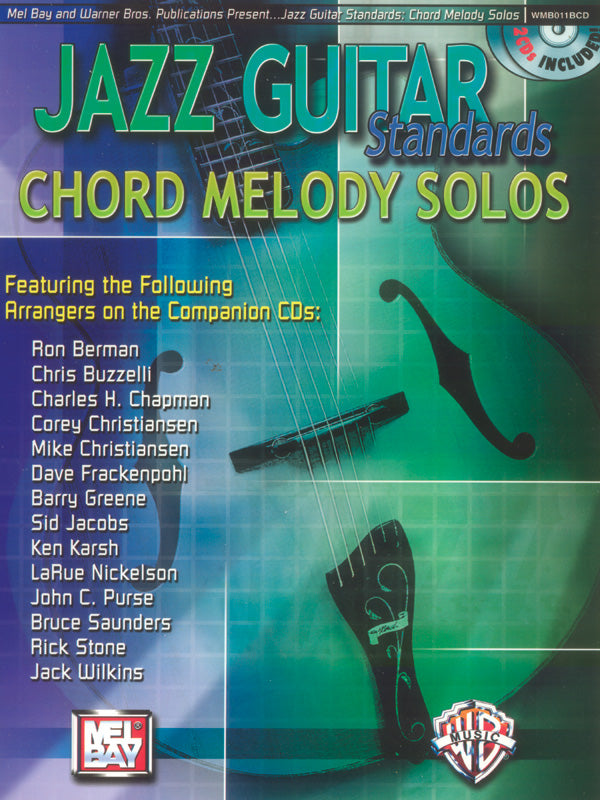Jazz Guitar Standards: Chord Melody Solos Cover Image