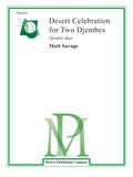 Desert Celebration for Two Djembes Cover Image