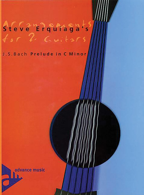 Steve Erquiaga's Arrangements for 2 Guitars: Prelude in C Minor Cover Image