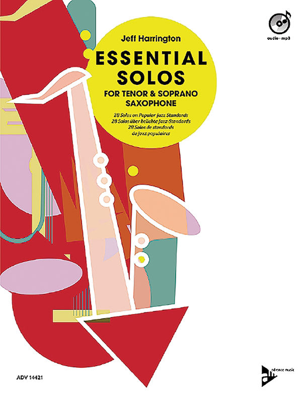 Essential Solos for Tenor and Soprano Saxophone Cover Image