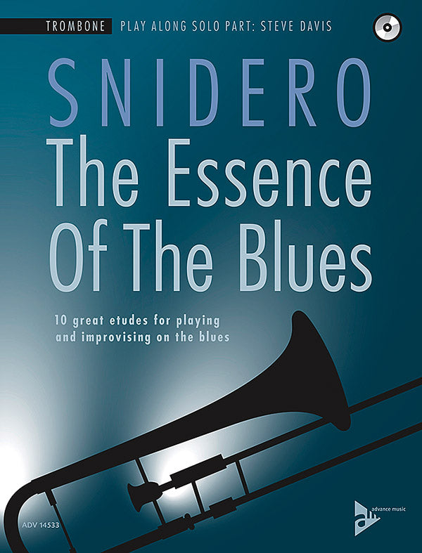 The Essence of the Blues: Trombone Cover Image