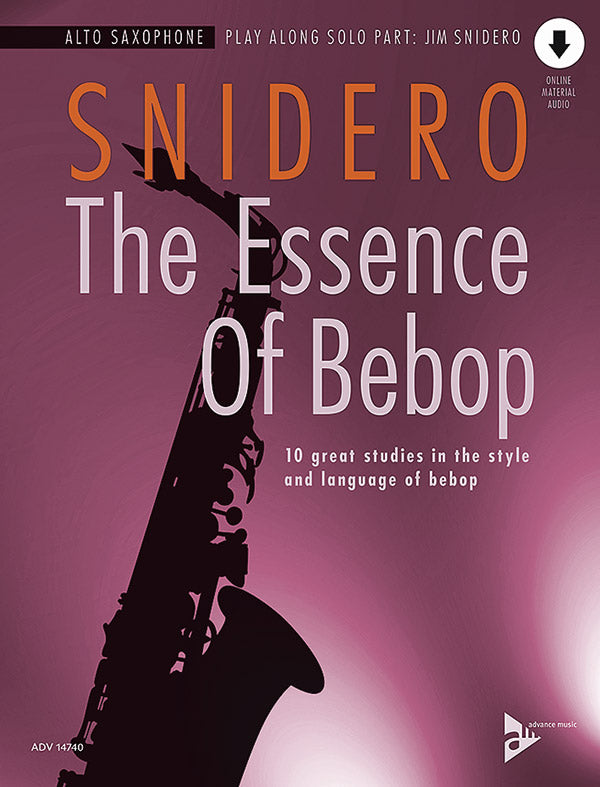 The Essence of Bebop: Alto Saxophone Cover Image