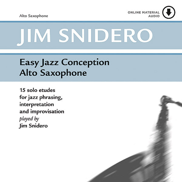 Easy Jazz Conception Alto Saxophone Cover Image