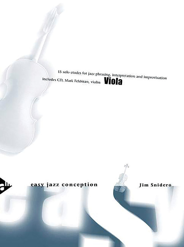 Easy Jazz Conception: Viola Cover Image