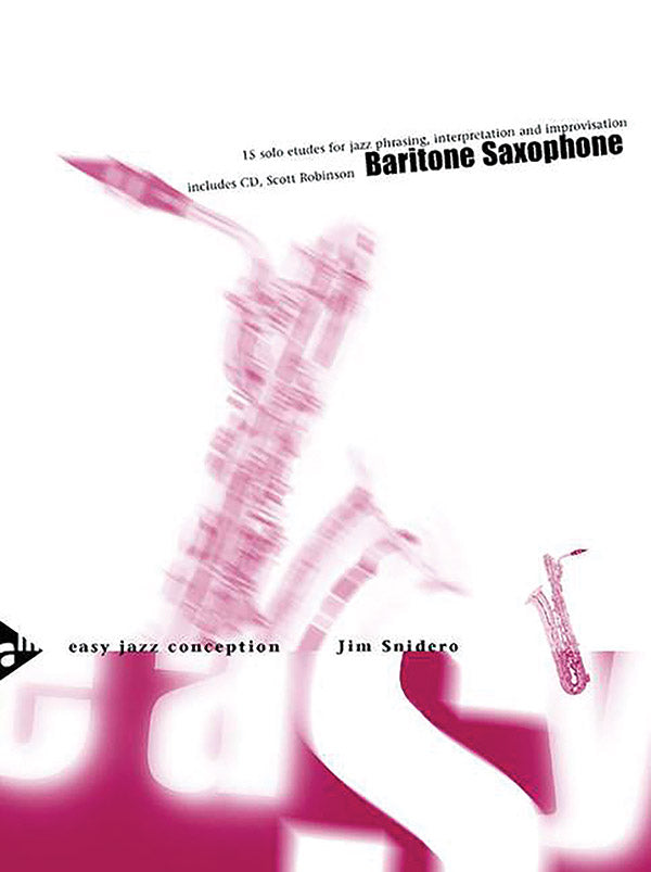 Easy Jazz Conception: Baritone Saxophone Cover Image
