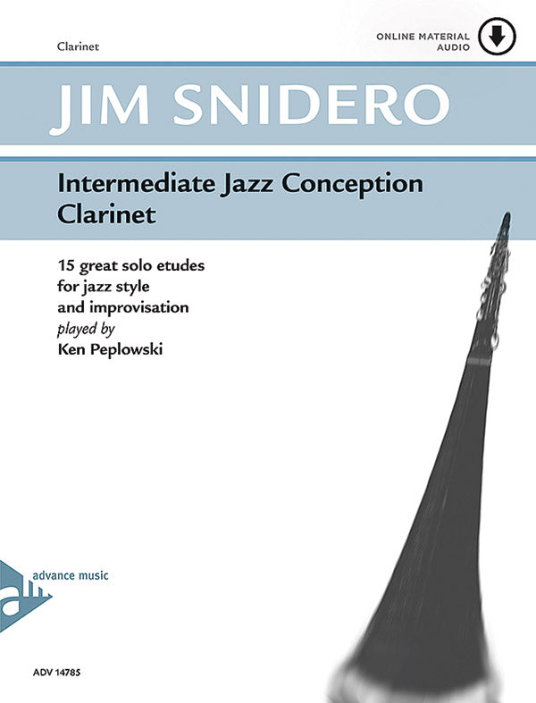 Intermediate Jazz Conception Clarinet Cover Image