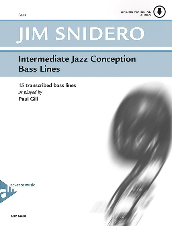 Intermediate Jazz Conception Bass Lines Cover Image