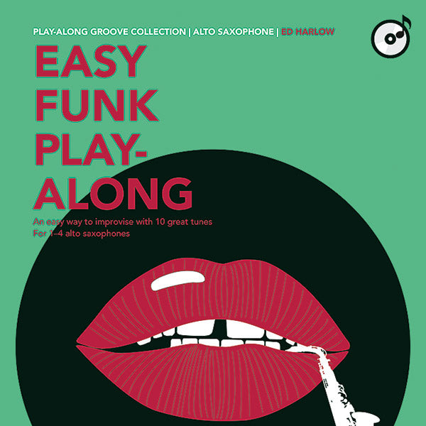 Easy Funk Play-Along: Alto Saxophone Cover Image