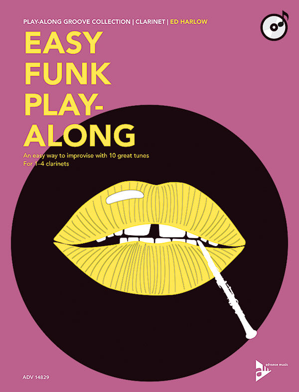 Easy Funk Play-Along: Clarinet Cover Image